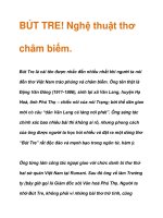 BÚT TRE! Nghệ thuật thơ châm biếm. pptx