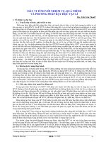 MÁY VI TÍNH với NHIỆM vụ, QUÁ TRÌNH và PHƯƠNG PHÁP dạy học vật lí