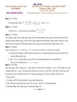 TS 10 Nam Định qua các năm