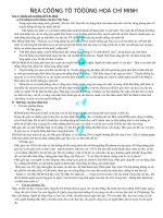 Đề cương tư tưởng Hồ Chí Minh