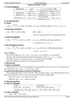 Chuyên đề 7: Hiđrocacbon