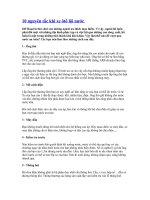 10 nguyên tắc khi xe ôtô lội nước pot