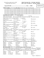 đề thi học kì 2 lớp 10 ban cơ bản