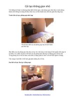 Cải tạo không gian nhỏ potx