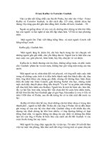 Franz Kafka và Yaroslav Gashek