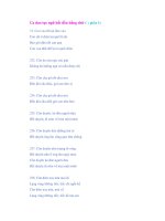 Ca dao tục ngữ bắt đầu bằng chữ C ( phần 5) docx