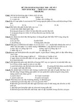 ĐỀ THAM KHẢO ĐẠI HỌC -2010