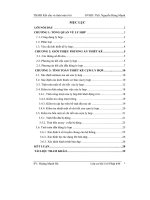 Thiết kế kết cấu và tính toán ô tô   luận văn, đồ án, đề tài tốt nghiệp