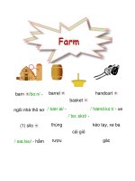 từ vựng tiếng anh sơ cấp -unit 15 ppsx