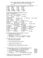 de thi thu vao lop 10 THPT nam 2010 (lan 5 hot)