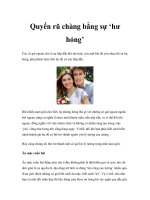 Quyến rũ chàng bằng sự ‘hư hỏng’ pdf