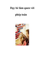 Dạy bé làm quen với phép toán doc
