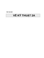 vẽ kĩ thuật 2a chương 1 - đa diện và mặt cong