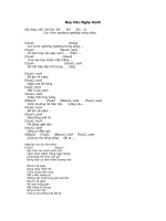 bay vào ngày xanh (lời bài hát) docx