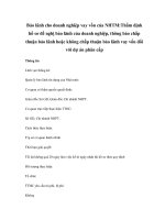 Bảo lãnh cho doanh nghiệp vay vốn của NHTM:Thẩm định hồ sơ đề nghị bảo lãnh của doanh nghiệp, thông báo chấp thuận bảo lãnh hoặc không chấp thuận bảo lãnh vay vốn đối với dự án phân cấp ppsx