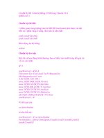 Cài đặt RAID 1 trên hệ thống LVM trong Ubuntu 10.4 (phần cuối ) ppsx