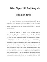 Kim Ngọc 1917- Giống cà chua ăn tươi docx