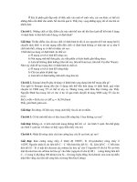 môn hóa vô cơ - giải đáp thắc mắc