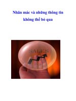 Nhãn mác và những thông tin không thể bỏ qua doc