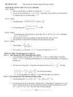 Đề số 1 - Đề tổng hợp luyện thi đại học môn toán chương trình không phân ban ppsx