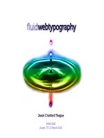 Fluid Web Typography: A Short Guide by Jason Cranford