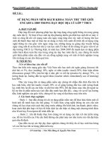 Sử dụng Encarta 2005 trong dạy học địa lý 7