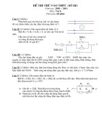 de thi thu THPT mon li  de so 3