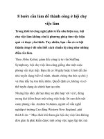 8 bước cần làm để thành công ở hội chợ việc làm ppsx