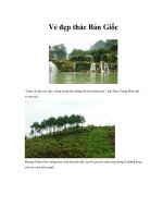 Vẻ đẹp thác Bản Giốc “ ppsx