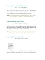 76 mẹo vặt trong Windows: Hiệu chỉnh tốc độ (Phần IX) pot