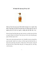 Ðể nhận biết mật ong tốt hay xấu? ppt