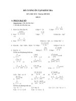 de coung on tap giua hoc ki 2