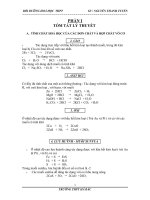 Chương I:Toán về Bình kín