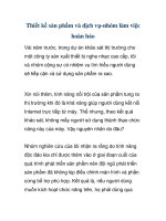 Thiết kế sản phẩm và dịch vụ-nhóm làm việc hoàn hảo pot