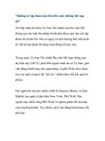 “Không có tập đoàn nào lớn đến mức không thể sụp đổ” potx