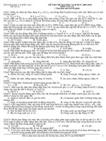 ĐỀ THI THỬ ĐH -VẬT LÝ 2010 (26)