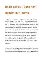 Bộ ba Thế Lữ - Song Kim Nguyễn Huy Tưởng pps