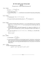 Đề số 22 - Đề tổng hợp luyện thi đại học môn toán chương trình không phân ban potx