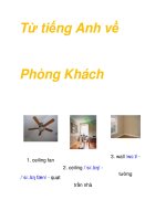 Từ tiếng Anh về Phòng Khách doc