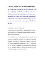 Cần chú ý khi tự tổ chức lặn biển trong khi du lịch ppsx