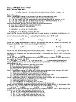 trac nghiem li thuyet DĐC