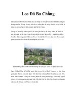 Leo Đá Ba Chồng ppt