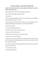 Chủ đề Thuế trong tổ chức tín dụng và điện lực