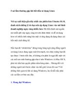 5 sai lầm thường gặp khi bắt đầu sử dụng Linux pptx