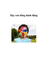 Dạy con bằng hành động pps