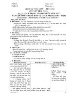 L sử 8 - Tuần 12