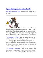 Nguồn gốc tên gọi một số axit cacboxylic pptx