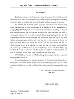 Đồ án tốt nghiệp Xây dựng: Trụ sở công ty nông nghiệp Hải Dương