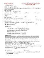 Đề vào 10 THPT+Hướng dẫn chấm chi tiết sở GD&ĐT Nghệ An