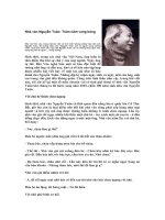 Nhà văn Nguyễn Tuân Trăm năm vang bóng